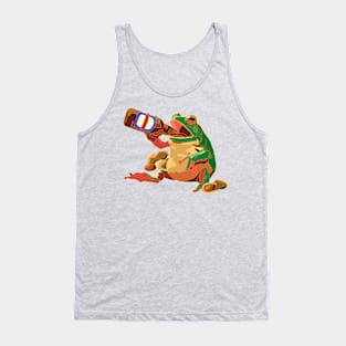 Drinking Frog Tank Top